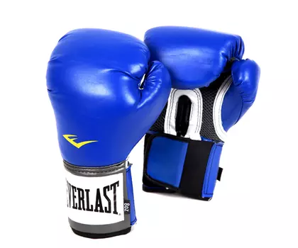 Перчатки тренировочные Everlast PU Pro Style Anti-MB Youth 2208YU синий