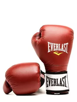 Перчатки тренировочные на липучке Everlast 14oz 141400U красный