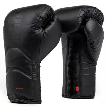 Перчатки тренировочные на шнуровке Elite Pro New 16oz Everlast P00002493 черный