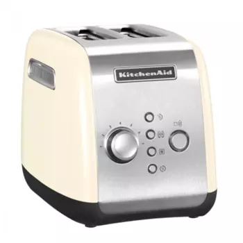 Тостер KitchenAid 5KMT221EAC 1.1 кВт, подогрев, размораживание, кремовый (5KMT221EAC)