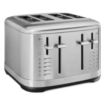 Тостер KitchenAid 5KMT4109ESX 1.96 кВт, подогрев, размораживание, нержавеющая сталь (5KMT4109ESX)