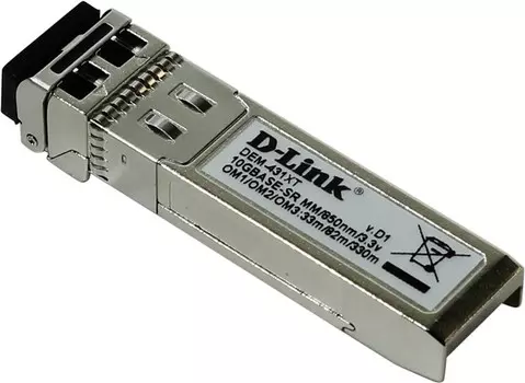 Трансивер D-Link DEM-431XT 10GBASE-SR SFP+ w/o DDM 3.3V