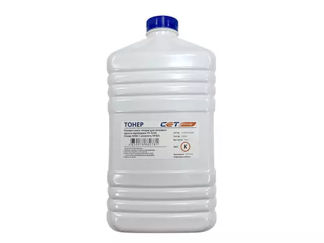 Тонер CET NF6K/NF6D, бутыль 544 г, черный, совместимый для Konica Minolta Bizhub C224/ Bizhub C284/ Bizhub C364/ Bizhub C224e/ Bizhub C284e/ Bizhub C364e/ Bizhub 224e/ Bizhub 284e/ Bizhub 364e/ Bizhub 654/ Bizhub 754/ Bizhub 654e/ Bizhub 754e, в комплекте: девелопер (CET8521K544)