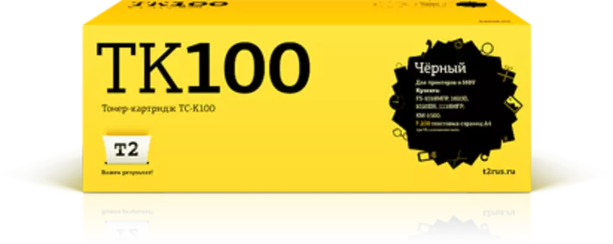 Тонер-картридж T2 TC-K100 ( TK-100) для Kyocera FS-1018MFP/1020D/1020DN/1118MFP/KM-1500, 7200 стр