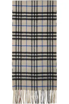 Средний кашемировый шарф Burberry, мультиколор