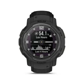 Умные часы Garmin Instinct Crossover Solar Tactical Edition, 0.9", Bluetooth, черный