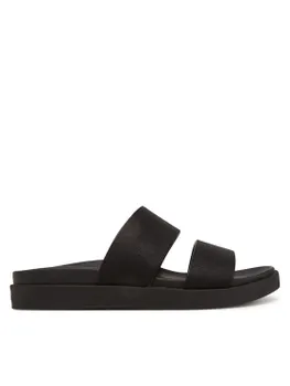 Мюли Flat Slide Jacq HW0HW02487 Calvin Klein, черный