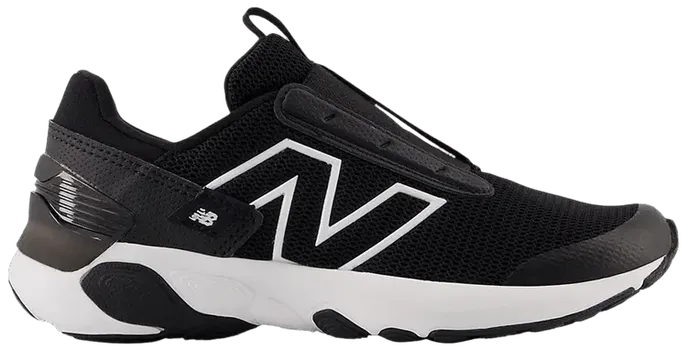 Кроссовки New Balance Fresh Foam 1440 Slip On Little Kid Wide 'Black White', черный