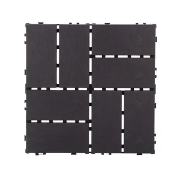 30x30 см Уличная плитка для пола из пластика для стыковки напольных покрытий для балкона, двора, террасы, ремонт водонепроницаемого пластикового пола