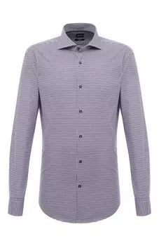 Хлопковая рубашка BOSS