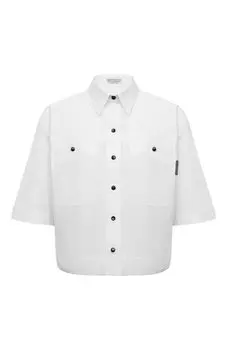 Хлопковая рубашка Brunello Cucinelli