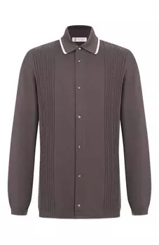 Хлопковая рубашка Brunello Cucinelli