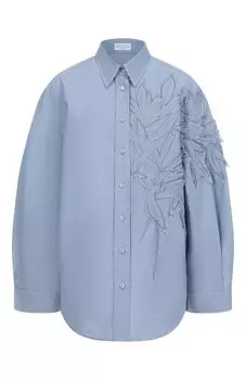 Хлопковая рубашка Brunello Cucinelli