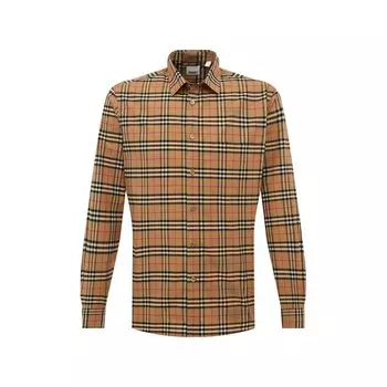 Хлопковая рубашка Burberry