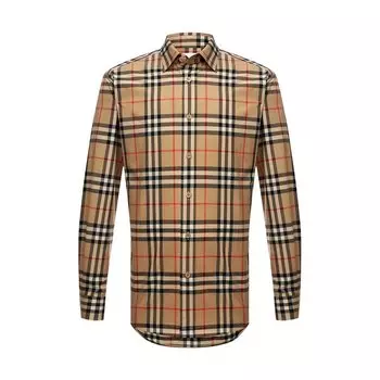 Хлопковая рубашка Burberry