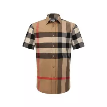 Хлопковая рубашка Burberry