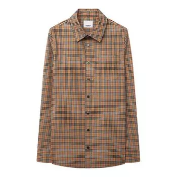 Хлопковая рубашка Burberry