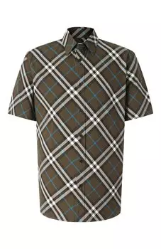 Хлопковая рубашка Burberry