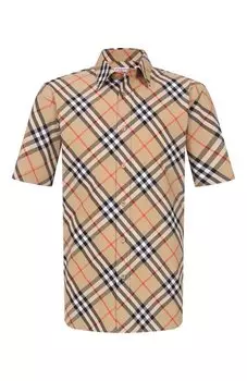 Хлопковая рубашка Burberry