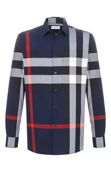 Хлопковая рубашка Burberry