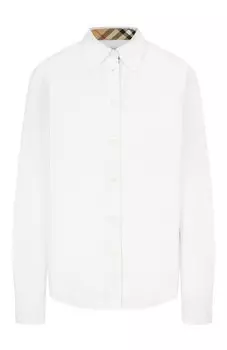 Хлопковая рубашка Burberry