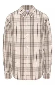 Хлопковая рубашка Burberry