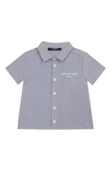 Хлопковая рубашка Balmain