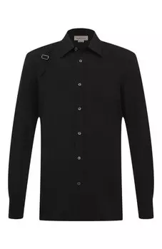 Хлопковая рубашка Alexander McQueen