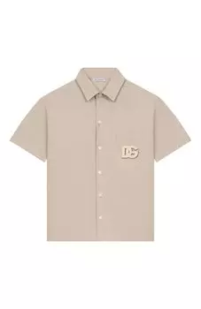 Хлопковая рубашка Dolce & Gabbana