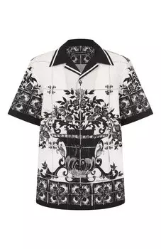 Хлопковая рубашка Dolce & Gabbana