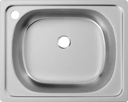 Мойка кухонная Domaci Равенна Ssik DCL 500*400 (6) 1T отверстие под смеситель слева