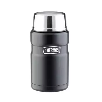 Thermos термос Sk 3020 Bk 0.71 л для еды с ложкой (черный)