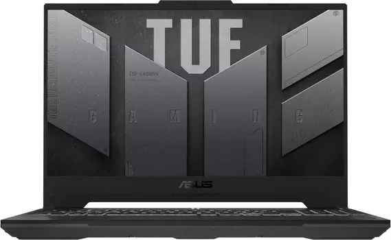 Ноутбук ASUS TUF Gaming A15 FA507NVR-LP095 15.6" IPS 1920x1080, AMD Ryzen 7 7435HS 3.1 ГГц, 16Gb RAM, 512Gb SSD, NVIDIA GeForce RTX 4060-8Gb, без OC, серый (90NR0JK5-M005M0)