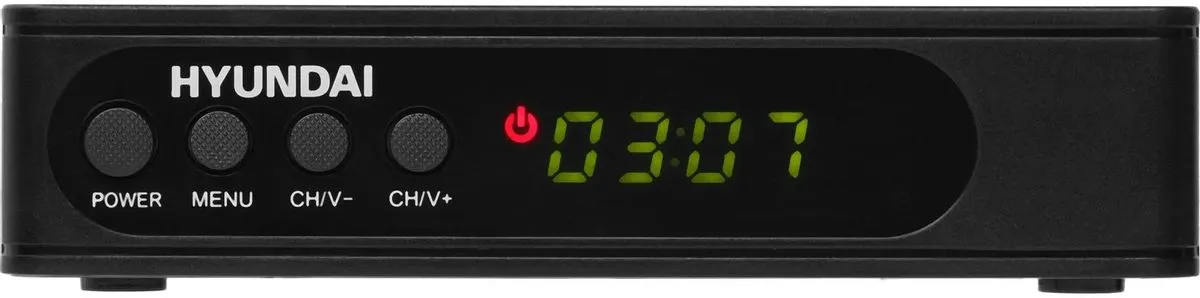 Приставка для цифрового ТВ Hyundai H-DVB240, DVB-T2/DVB-T/DVB-C, HDMI, RCA, RF (H-DVB240)