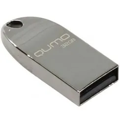 Флешка 32Gb USB 2.0 QUMO Cosmos COSMOS, серебристый (QM32GUD-Cos)
