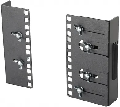 Кронштейн Eurolan 27U-4U-08BL для установки 19” оборудования под фальшполом 4U