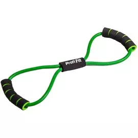 Эспандер трубчатый восьмерка, сопротивление среднее 5 кг Profi-Fit красный
