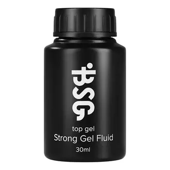 Bio Stretch Gel, Топ Strong Gel Non Wipe, 30 мл