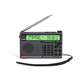 HanRongDa HRD-757 многодиапазонный радиоприемник FM AM MW SW V.UHF AIR WB портативное радио управление через приложение BT TF музыка оранжевый