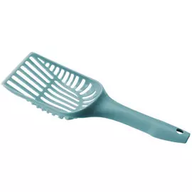 Совок Moderna Handy scoop голубой с крючком (26,5 x 10,1 x 4,9 см)
