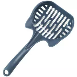 Совок SuperDesign Cat Litter Scoop темно-синий для туалета (31 см, Синий)