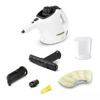 Пароочиститель KARCHER SC 1 *EU 1.2 кВт, белый (1.516-400.0)