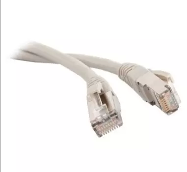 Патч-корд FTP кат.5e, 20м, RJ45-RJ45, серый, 5bites (PFT50-200A)