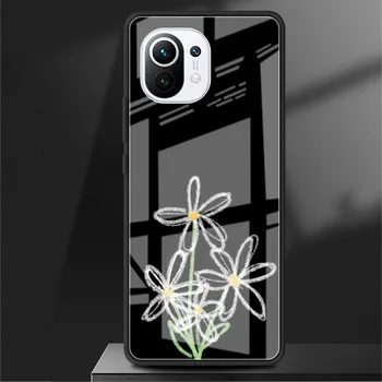 Moon Astronaut Glass Case For Xiaomi Poco X3 NFC 11 Lite 11T F3 M3 For Redmi Note 11 10 9 8 Pro 10S 9S 9A 9C Phone Cover Xiaomi Poco M3