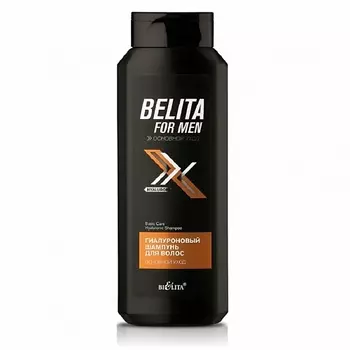 БЕЛИТА Шампунь для волос Гиалуроновый Основной уход Belita For Men 400.0