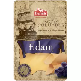 БЗМЖ Сыр Эдам 40% нарезка Hermis