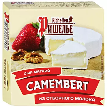 БЗМЖ Сыр мягкий Камамбер Ришелье 45% 125г