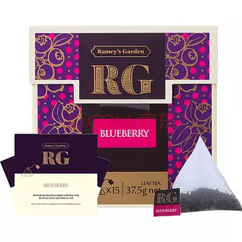 Чай черный цейлонский пакетированный черника/черная смородина R.G.