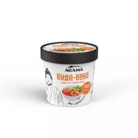 Боул с креветкой, рисом и овощами 270г Agama