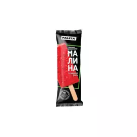 БЗМЖ Фруктовый лед из малины с мятой малина садовая мята paleta